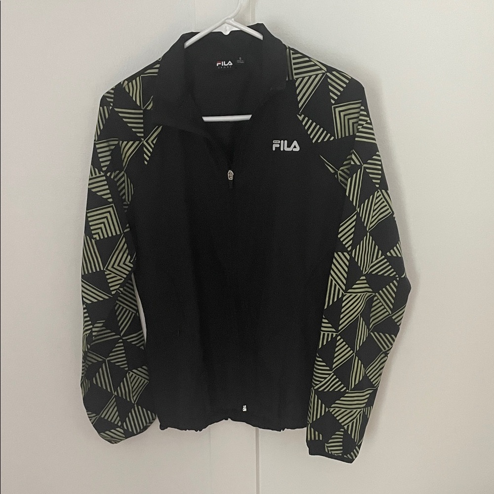Fila Sport Black Running Jacket